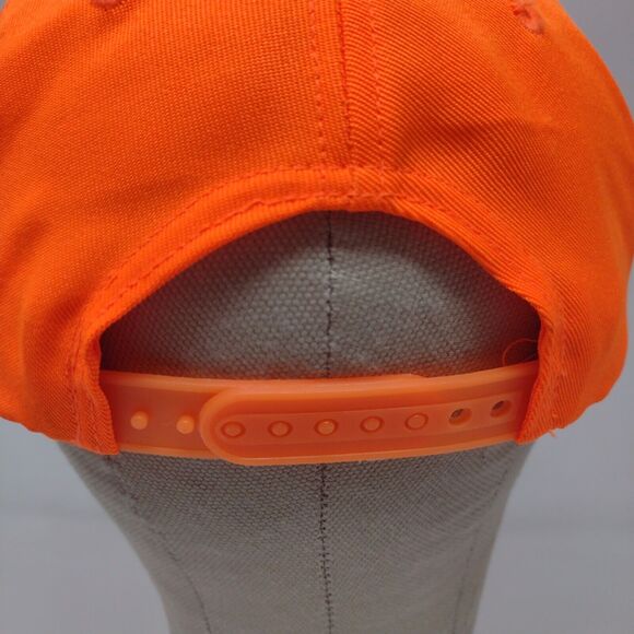 Signatures Mens Snapback Hat Orange OSFM Hunter's Orange Bright - Picture 10 of 13